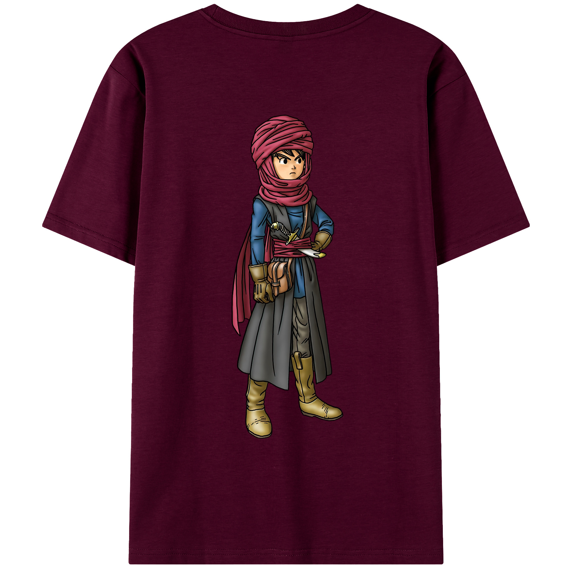 （画像用） ドラゴンクエスト Doragon Kuesuto Dragon Quest レディース半袖Tシャツ(バックプリント)